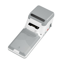 Punto de Venta de Doble Pantalla de Alta Gama con Pantalla Táctil Capacitiva Android, Punto de Venta Todo en Uno con Pantalla Táctil Doble para Carnicería Z900