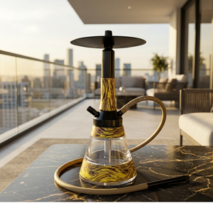 Set de Cachimba Portátil de Aluminio con Diseño de Leopardo, con Cazoleta de Silicona y Accesorios de Pinzas, Venta al por Mayor - Product Image 2