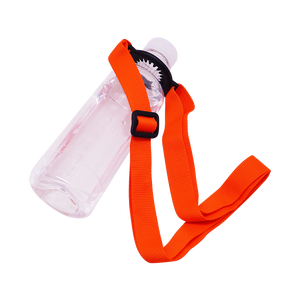 Custom Polyester Silkscreen Printing Water Bottle Holder Lanyards with Safety Plastic Holding