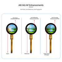 Petit écran LCD TFT circulaire rond de 1,6 pouce 400*400 pour montre intelligente Module d'écran LCD avec écran tactile capacitif