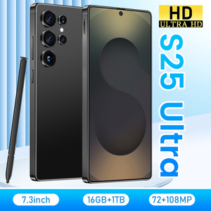 S25 siêu chất lượng cao <span class=keywords><strong>Android</strong></span> 16 điện thoại thông minh 7.3 inch 72 + 108MP mở khóa HD màn hình độ phân giải gốc 16GB + 1TB điện thoại di động - Product Image 2