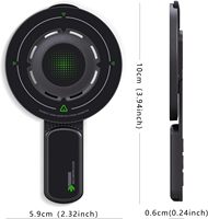 Accessoires de téléphone en gros 360 °   Support de téléphone magnétique double face pour la gym avec réglage de l'angle de rotation et anneau magnétique