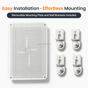 QILIPSU 370x270x150mm Boîte de jonction électrique étanche IP67 avec couvercle, <span class=keywords><strong>armoire</strong></span> IoT sur rail Din <span class=keywords><strong>pour</strong></span> appareils réseau extérieurs - Product Image 4