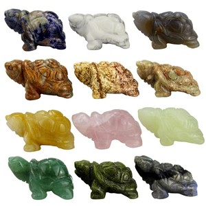 gemma animale tartaruga figurine di cristallo intagliato figurine tartaruga per il regalo di natale decorazioni per <span class=keywords><strong>la</strong></span> <span class=keywords><strong>casa</strong></span> - Product Image 1