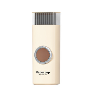<b>Paper</b> Cup Dispenser Wall Mounted No Drill Space Saving Single Holder 3 3.9in Wide For <b>Kitchen</b> Bathroom Use - Product Image 5