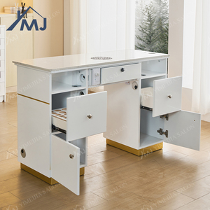 Muebles <span class=keywords><strong>de</strong></span> Salón, Estación <span class=keywords><strong>de</strong></span> Manicura, <span class=keywords><strong>Mesa</strong></span> <span class=keywords><strong>de</strong></span> Manicura con Almacenamiento, Mesas <span class=keywords><strong>de</strong></span> Manicura con Muchos Cajones - Product Image 1