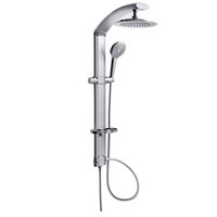 Usine Plafond Bain Douche Ensemble Salle De Bains Mur Monté Bain Douche Robinets Ensemble En Acier Inoxydable Chrome Robinet Système De Douche Ensembles