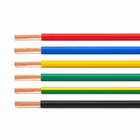Fil électrique en cuivre 300 mm, monoconducteur, isolé en PVC, BV 450 750V, câble de câblage pour bâtiments, câblage domestique, CE