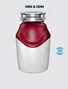 Nhà Máy Trực Tiếp Thép Không Gỉ Nhà Bếp Chất Thải Thực Phẩm <span class=keywords><strong>Shredder</strong></span> Bền Điện Thông Minh Xử Lý Xử Lý Rác Thải 0.5 HP DC Động Cơ - Product Image 5