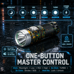 1900LM Mini EDC El Feneri 20W SST40 LED Alüminyum Alaşımlı Manyetik Klipsli Şarj Edilebilir Şapka Lambası Fener Kampçılık Özel Logo - Product Image 6
