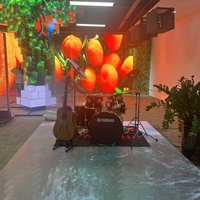 Pantalla LED Modular para Piso Lionled P2.5, 1200Nits, Alta Resolución, Color Completo, 3840Hz, IP40, Resistente al Agua, para DJ, Música, Baile, Club
