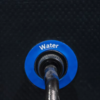 Bañera de inmersión fría inflable interior/exterior de diseño moderno, bañera de hielo portátil con enfriador de ozono de 1HP