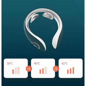 OEM/ODM 사용 가능한 전기 목 마사지기, 근육통 완화를 위한 히팅 패드가 있는 EMS TENS 요법 - Product Image 6