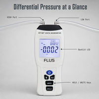Manomètre numérique portable, manomètre différentiel, testeur de pression multifonction