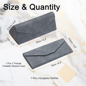 Lunettes de soleil pliables surdimensionnées en fer recyclé avec logo personnalisé, vente en gros directe usine, étui à lunettes pliable inclus - Product Image 2