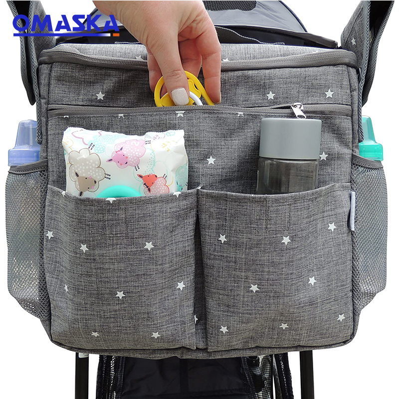 MIMUSELINA Bolsa carrito bebé. Maleta hospital bebé. Bolsa maternal de  tela. Adaptable a varios cochecitos con corchetes. Bolso carro cierre  Cremallera (Menta) : Amazon.es: Bebé