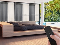 Persianas Verticales Modernas Personalizadas, Opacas, de Tela, con Diseño Sencillo, Duraderas, Ignífugas, Impermeables, Fáciles de Instalar