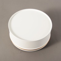 Boîte en étain ronde unie 137*66mm, boîtes à biscuits multicolores, boîtes en étain pour bonbons de mariage et cadeaux de mariée en gros