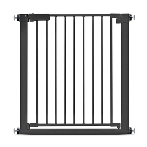 Barrière de sécurité pour bébé noir blanc Installation facile Barrière d'<span class=keywords><strong>escalier</strong></span> pour bébé en métal durable. Barrière de sécurité portable pour bébé de haute qualité - Product Image 5