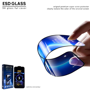 Verre trempé anti-rayures incassable pour Samsung <span class=keywords><strong>Iphone</strong></span> 14 12 <span class=keywords><strong>13</strong></span> Pro Max 11 6 7 8 15 Xr X Plus <span class=keywords><strong>Mini</strong></span> <span class=keywords><strong>Protection</strong></span> d'écran en verre - Product Image 5
