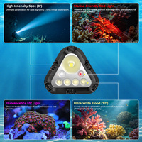 Linterna de Buceo Wurkkos D1, 6000LM, Profesional, Técnica, 31700mAh, Larga Duración, Antorcha de Buceo