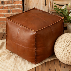 Taburete <span class=keywords><strong>de</strong></span> Cuero Suave Impermeable, Moderno y Minimalista, Ideal para la Sala <span class=keywords><strong>de</strong></span> Estar <span class=keywords><strong>de</strong></span> un Apartamento, Uso Doméstico - Product Image 2