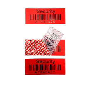 Etiquetas de Embalaje en Rollo con Corte Troquelado de <span class=keywords><strong>PET</strong></span> Impresas Personalizadas, Excelente Seguridad, VOID Anti-Falsificación, Advertencia de Vinilo Acrílico - Product Image 4