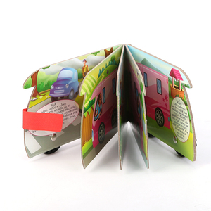 Produttore personalizzato Jinayon bambini di educazione precoce libri illustrati cognitivi di cartone giocattoli <span class=keywords><strong>auto</strong></span> tipo TB-8654 - Product Image 2