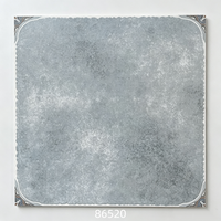 Carreaux de sol intérieurs pour villa, aspect mat, style campagnard, 600x600mm, motif pastoral élégant, revêtement de sol en céramique