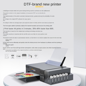 Dtf dtf mực trắng cho dập nóng l8058 A4 bù đắp in kỹ thuật số thăng hoa truyền nhiệt tự động lớp 1-năm bảo hành - Product Image 4