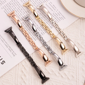 <span class=keywords><strong>Bracelet</strong></span> de montre intelligent en forme de D pour femme Lionorm pour <span class=keywords><strong>Apple</strong></span> <span class=keywords><strong>Watch</strong></span> Ultra 3, respirant, étanche, en métal, édition limitée - Product Image 2