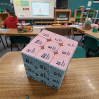 Cube magique de la table périodique avec logo personnalisé, jouet éducatif STEM pour la promotion scolaire, cadeau scientifique et outil d'apprentissage pour les entreprises