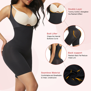 Faja Moldeadora Transpirable HEXIN con Almohadillas Elásticas para Cadera, Moldeadoras de <span class=keywords><strong>Cuerpo</strong></span> <span class=keywords><strong>Completo</strong></span> para Mujer - Product Image 3