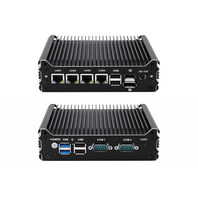 Appliance pare-feu Intel J4125 Quad-core 4 ports LAN 2.5G DDR4 Serveur HD DP 2 sorties 2 ports COM Routeur réseau - Linux Ubuntu/pfSense