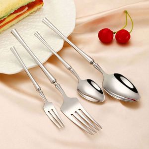 Unique Reusable Dishwasher Safe Restaurant Cutlery Flatware Set Dinnerware 18/10 Stainless Steel Hotel Cutlery - Product Image 4