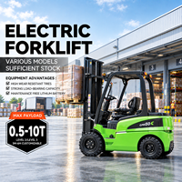 Offre en gros : Chariot élévateur à lithium 1,5 tonne pour manutention de matériaux, portable, pour entrepôt e-commerce, direct usine