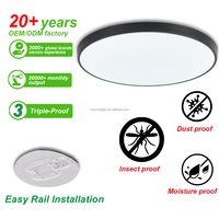 Tuoming Plafond Lampe de Projection Boule Lampe Plafond Dimmable Encastré Led Plafonnier