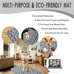 Factory Custom Washable Dog Pee Pads Non-slip Puppy <b>Training</b> Pads Suitable for Birthing <b>Potty</b> <b>Training</b> and Home <b>Training</b> Mat - Product Image 6