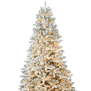 2023 nuevo estilo árbol de Navidad Artificial interior Led Ornamental Real flocado árbol de Navidad - Product Image 3