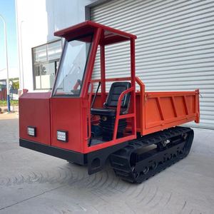 Mini-dumper automoteur sur chenilles, 25 CV, moteur diesel, pompe hydraulique, portatif, à chargement automatique, à bas prix - Product Image 3