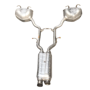 Silencieux d'échappement de système d'échappement Sport à haut débit haute Performance pour <span class=keywords><strong>Mercedes</strong></span> <span class=keywords><strong>Benz</strong></span> GLK X204 GLK220 260 280 300 350 W979-191010 - Product Image 1