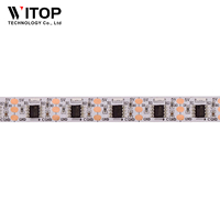 Vue latérale SPI adressable 60/120LEDS 020 3014 315 Bande LED RVB IP20 DC12V/24V Bande LED Edge Bande LED à émission latérale