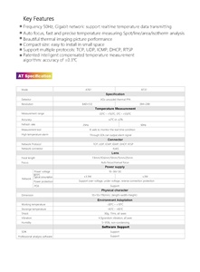 กล้องถ่ายภาพความร้อนอุตสาหกรรม AT61 AT600 640 Core - Product Image 4