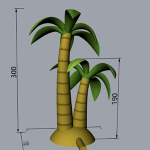<span class=keywords><strong>Inflatable</strong></span> lớn cây cọ inflatables cây cho các sự kiện bơm hơi khổng lồ mô hình cây dừa cho trang trí ngoài trời - Product Image 5