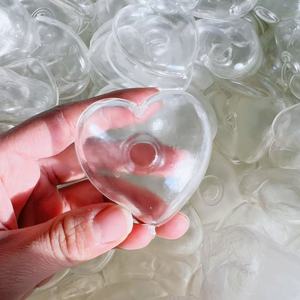 Componentes de Carcasa Inflable Transparente en Forma de Corazón para Manualidades, Bola Vacía Antiestrés, Contenedor para Juguetes de Descompresión ONR ONR-44DES - Product Image 4