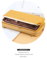 Tas Selempang Mini Bohemian Wanita Baellerry, Dompet Panjang, Clutch Ponsel, Dompet dengan Ritsleting, Musim Gugur, Bahan PU
