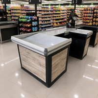 Comptoir de caisse de supermarché et hypermarché de qualité supérieure – Design moderne