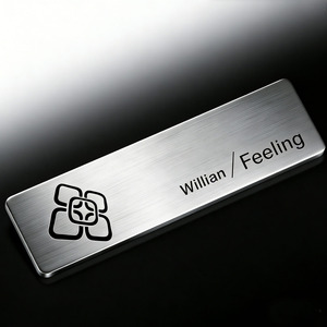 <span class=keywords><strong>ป้าย</strong></span><span class=keywords><strong>ชื่อ</strong></span>แม่เหล็กสีพื้น<span class=keywords><strong>แบบ</strong></span>ปรับแต่งได้ พร้อมตกแต่งด้วยเลื่อมหรูหราสำหรับใช้ในที่ทำงาน - Product Image 1