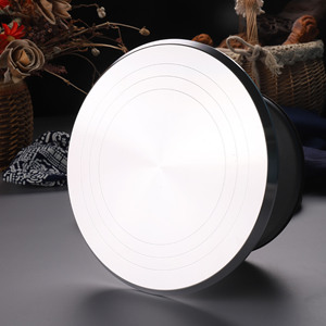 ฐานหมุนเค้กอะลูมิเนียมอัลลอยคุณภาพสูง ขนาด 12 นิ้ว สำหรับตกแต่งเค้ก - Product Image 3