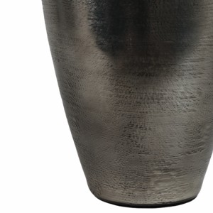 Vaso alto scultoreo in metallo con coperchio per soggiorno e decorazioni per la casa, vaso per fiori per camera da letto, casa e ufficio. - Product Image 5